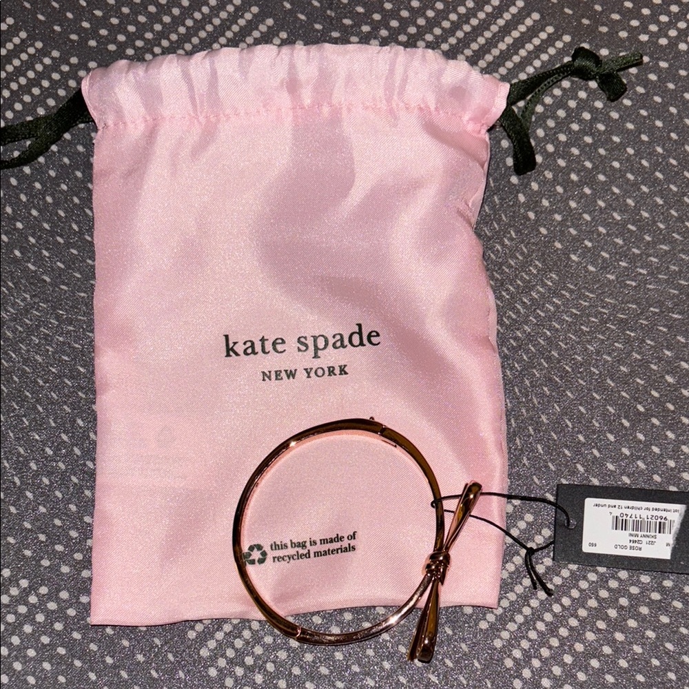 Kate Spade | Rose Gold Bracelet Minimalist Design